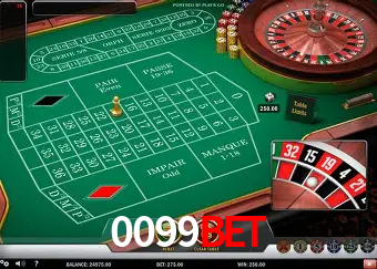 Roulette Table 0099Bet